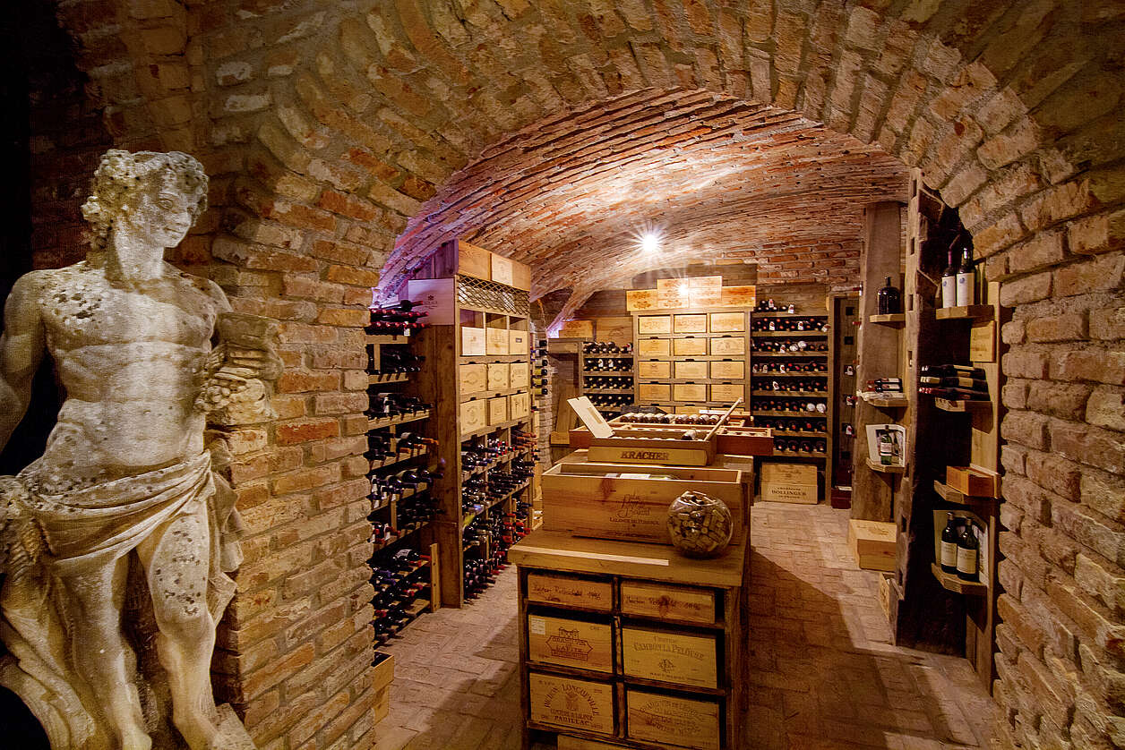 Weinkeller des Wohnparks